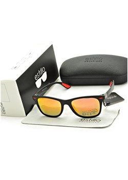 Męskie okulary przeciwsłoneczne polaryzacyjne lustrzane EST-405B ze sklepu Stylion w kategorii Okulary przeciwsłoneczne męskie - zdjęcie 185963357
