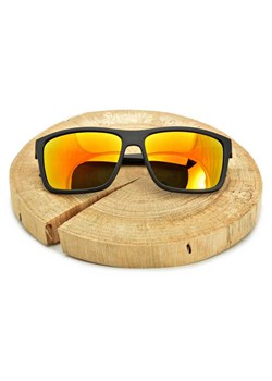 Okulary przeciwsłoneczne nerdy lustra czarne STD-16 ze sklepu Stylion w kategorii Okulary przeciwsłoneczne damskie - zdjęcie 185963478