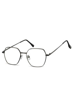 Okulary Sześciokątne zerówki oprawki optyczne 911 czarne - id: 5866 - marki Sunoptic - 185963537 Okulary Sześciokątne zerówki oprawki optyczne 911 czarne ze sklepu Stylion w kategorii Okulary korekcyjne damskie - zdjęcie 185963537