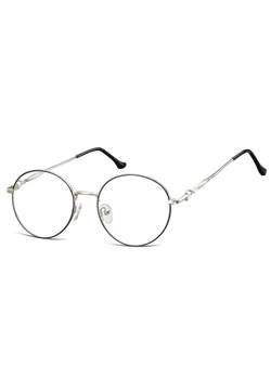 Okulary oprawki okrągłe zerówki metalowe korekcyjne L120B ze sklepu Stylion w kategorii Okulary korekcyjne damskie - zdjęcie 185963548