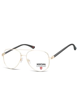 Okulary korekcyjne oprawki optyczne zerówki Montana MM599C złote - id: 5885 - marki Montana - 185963555 Okulary korekcyjne oprawki optyczne zerówki Montana MM599C złote ze sklepu Stylion w kategorii Okulary korekcyjne damskie - zdjęcie 185963555