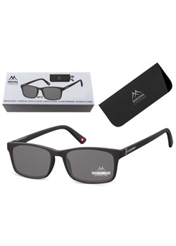 Przyciemniane Asferyczne Okulary do czytania Montana MR73S moc: +3 ze sklepu Stylion w kategorii Okulary przeciwsłoneczne męskie - zdjęcie 185963795