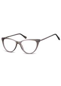 Okulary zerówki korekcyjne Kocie Oczy damskie AC1E szare transparentne - id: 6506 - marki Sunoptic - 185964107 Okulary zerówki korekcyjne Kocie Oczy damskie AC1E szare transparentne ze sklepu Stylion w kategorii Okulary przeciwsłoneczne damskie - zdjęcie 185964107