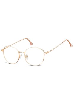 Okulary zerówki korekcyjne Lenonki 900A różowe złoto ze sklepu Stylion w kategorii Okulary korekcyjne damskie - zdjęcie 185964117