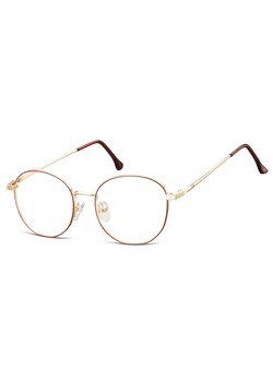 Okulary zerówki korekcyjne Lenonki 900C złoto-czerwone ze sklepu Stylion w kategorii Okulary korekcyjne męskie - zdjęcie 185964119