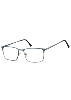 Okulary zerówki korekcyjne Nerd Prostokątne 907B grafitowo-granatowe - id: 6529 - marki Sunoptic - 185964128 Okulary zerówki korekcyjne Nerd Prostokątne 907B grafitowo-granatowe ze sklepu Stylion w kategorii Okulary korekcyjne męskie - zdjęcie 185964128
