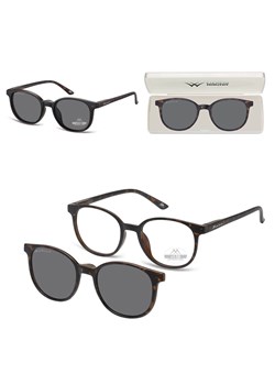 2w1 - Plusy +2.00 OKULARY DO CZYTANIA + NAKŁADKA PRZECIWSŁONECZNA z Polaryzacją CLIP-MRC-2A - id: 495 - marki Montana - 185964256 2w1 - Plusy +2.00 OKULARY DO CZYTANIA + NAKŁADKA PRZECIWSŁONECZNA z Polaryzacją CLIP-MRC-2A ze sklepu Stylion w kategorii Okulary korekcyjne damskie - zdjęcie 185964256