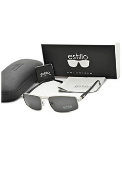 Męskie klasyczne okulary przeciwsłoneczne z polaryzacją EST-610-4 ze sklepu Stylion w kategorii Okulary przeciwsłoneczne męskie - zdjęcie 185964268