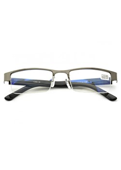 Plusy Okulary do czytania Moc: +4.00 metalowo-żyłkowe ST308 ze sklepu Stylion w kategorii Okulary korekcyjne damskie - zdjęcie 185964336