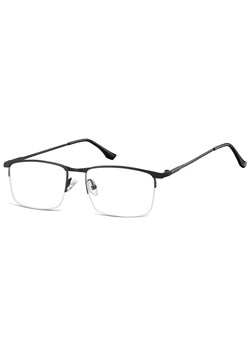 Okulary zerówki korekcyjne Prostokątne Żyłkowe 892C czarne ze sklepu Stylion w kategorii Okulary korekcyjne damskie - zdjęcie 185964348