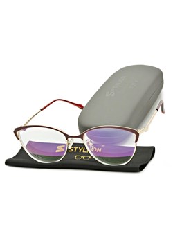 Plusy +2.50 damskie okulary do czytania korekcyjne z antyrefleksem ST317AR ze sklepu Stylion w kategorii Okulary korekcyjne damskie - zdjęcie 185964485