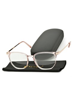 Plusy +1.50 różowe okulary do czytania kwadratowe korekcyjne ST322A - id: 7398 - marki Stylion - 185964526 Plusy +1.50 różowe okulary do czytania kwadratowe korekcyjne ST322A ze sklepu Stylion w kategorii Okulary korekcyjne damskie - zdjęcie 185964526