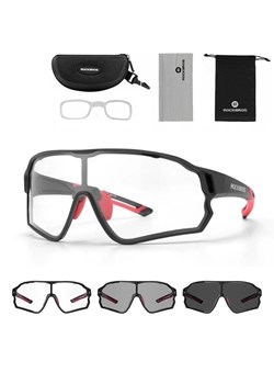 Okulary rowerowe przeciwsłoneczne z fotochromem i wkładką korekcyjną ROCKBROS 10135 ze sklepu Stylion w kategorii Okulary przeciwsłoneczne męskie - zdjęcie 185964607