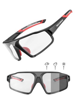 Okulary rowerowe przeciwsłoneczne z fotochromem ROCKBROS SP216BK ze sklepu Stylion w kategorii Okulary przeciwsłoneczne męskie - zdjęcie 185964615