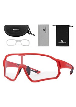 Okulary rowerowe przeciwsłoneczne z fotochromem i wkładką korekcyjną ROCKBROS 10137 ze sklepu Stylion w kategorii Okulary przeciwsłoneczne męskie - zdjęcie 185964616