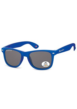 Granatowe szerokie męskie okulary przeciwsłoneczne z polaryzacją MP1D-XL - id: 7574 - marki Montana - 185964647 Granatowe szerokie męskie okulary przeciwsłoneczne z polaryzacją MP1D-XL ze sklepu Stylion w kategorii Okulary przeciwsłoneczne męskie - zdjęcie 185964647