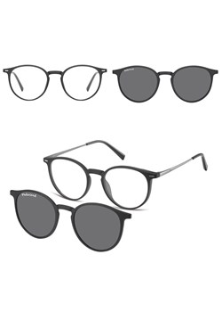 Okulary Lenonki pod korekcję z polaryzacyjną Nakładką przeciwsłoneczną na magnes CLIP-TRC-195-1 - id: 562 - marki Sunoptic - 185964716 Okulary Lenonki pod korekcję z polaryzacyjną Nakładką przeciwsłoneczną na magnes CLIP-TRC-195-1 ze sklepu Stylion w kategorii Okulary korekcyjne damskie - zdjęcie 185964716