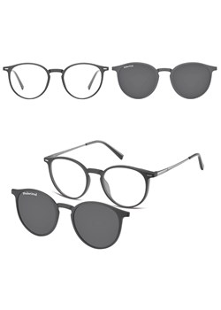 Okulary Lenonki pod korekcję z polaryzacyjną Nakładką przeciwsłoneczną na magnes CLIP-TRC-195B-1 - id: 564 - marki Sunoptic - 185964718 Okulary Lenonki pod korekcję z polaryzacyjną Nakładką przeciwsłoneczną na magnes CLIP-TRC-195B-1 ze sklepu Stylion w kategorii Okulary korekcyjne damskie - zdjęcie 185964718