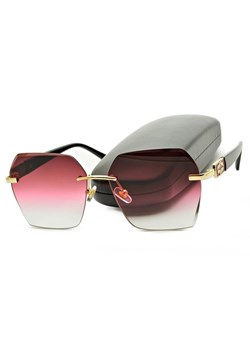 Damskie duże okulary przeciwsłoneczne cieniowane z filtrem UV400 STL17A - id: 7783 - marki Stylion - 185964778 Damskie duże okulary przeciwsłoneczne cieniowane z filtrem UV400 STL17A ze sklepu Stylion w kategorii Okulary przeciwsłoneczne damskie - zdjęcie 185964778