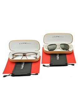 ZESTAW 6 PRODUKTÓW - 2x Etui na okulary beżowe + 2x Ściereczka z mikrofibry + 2x Pokrowiec ze sklepu Stylion w kategorii Etui - zdjęcie 185964806