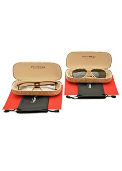 ZESTAW 6 PRODUKTÓW - 2x Etui na okulary korkowe + 2x Ściereczka z mikrofibry + 2x Pokrowiec ze sklepu Stylion w kategorii Etui - zdjęcie 185964809