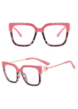 Damskie kwadratowe okulary zerówki do komputera BLUE LIGHT z flexami 25130E - id: 7872 - marki Stylion - 185964836 Damskie kwadratowe okulary zerówki do komputera BLUE LIGHT z flexami 25130E ze sklepu Stylion w kategorii Okulary zerówki damskie - zdjęcie 185964836