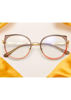 Damskie okulary zerówki do komputera BLUE LIGHT z flexami 25127A ze sklepu Stylion w kategorii Okulary przeciwsłoneczne damskie - zdjęcie 185964838