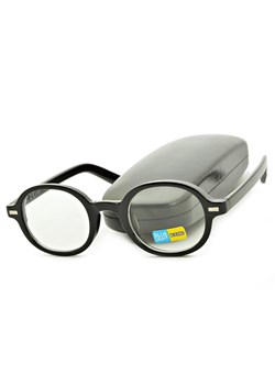 Okulary zerówki do komputera Lenonki z filtrem BLUE LIGHT SV101 czarne ze sklepu Stylion w kategorii Okulary zerówki damskie - zdjęcie 185964899