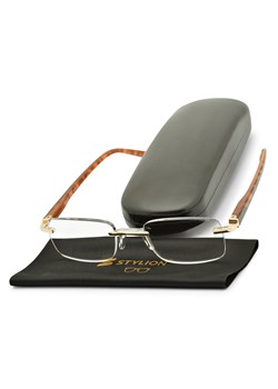 Plusy +1.50 okulary bezramkowe do czytania korekcyjne ST323AX ze sklepu Stylion w kategorii Okulary korekcyjne damskie - zdjęcie 185964928
