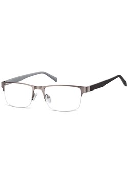 Żyłkowe oprawki korekcyjne zerówki okulary 601A szare ze sklepu Stylion w kategorii Okulary przeciwsłoneczne męskie - zdjęcie 185964945