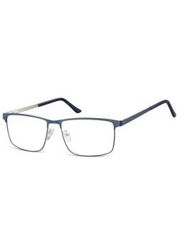 Okulary zerówki korekcyjne Nerd Prostokątne Flex 910C granatowe ze sklepu Stylion w kategorii Okulary korekcyjne męskie - zdjęcie 185964987