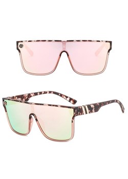 Okulary przeciwsłoneczne pełne lustra MAXAIR z filtrem UV400 Pink ST-MAX1B ze sklepu Stylion w kategorii Okulary przeciwsłoneczne damskie - zdjęcie 185965017