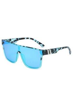 Męskie okulary przeciwsłoneczne pełne lustra MAXAIR z filtrem UV400 Blue ST-MAX1C ze sklepu Stylion w kategorii Okulary przeciwsłoneczne męskie - zdjęcie 185965018
