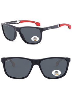 Męskie okulary przeciwsłoneczne z filtrem UV400 i polaryzacją SP315A granatowe - id: 8136 - marki Montana - 185965035 Męskie okulary przeciwsłoneczne z filtrem UV400 i polaryzacją SP315A granatowe ze sklepu Stylion w kategorii Okulary przeciwsłoneczne męskie - zdjęcie 185965035