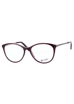 Damskie Okulary zerówki korekcyjne oprawki kocie oczy STAC-27E fioletowe ze sklepu Stylion w kategorii Okulary korekcyjne damskie - zdjęcie 185965068