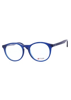 Okulary zerówki korekcyjne oprawki lenonki STAC-42C niebieskie ze sklepu Stylion w kategorii Oprawki do okularów damskie - zdjęcie 185965075