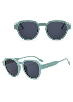 Okulary przeciwsłoneczne z filtrem UV400 STL28D miętowe + akcesoria ze sklepu Stylion w kategorii Okulary przeciwsłoneczne męskie - zdjęcie 185965306
