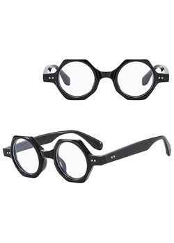 Okulary Lenonki zerówki do komputera z filtrem BLUE LIGHT STL41F czarne + akcesoria ze sklepu Stylion w kategorii Okulary przeciwsłoneczne damskie - zdjęcie 185965365