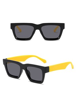 Okulary przeciwsłoneczne z filtrem UV400 STL39A Czarny/Żółty + akcesoria ze sklepu Stylion w kategorii Okulary przeciwsłoneczne damskie - zdjęcie 185965368