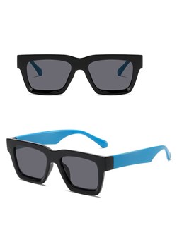 Okulary przeciwsłoneczne z filtrem UV400 STL39C Czarny/Niebieski + akcesoria ze sklepu Stylion w kategorii Okulary przeciwsłoneczne męskie - zdjęcie 185965387