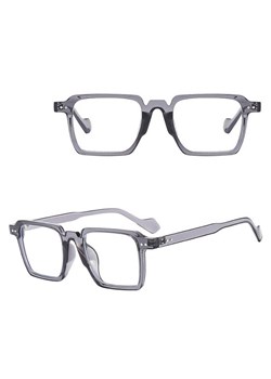 Okulary zerówki do komputera z filtrem BLUE LIGHT STL37G szare transparentne + akcesoria - id: 8675 - marki Stylion - 185965448 Okulary zerówki do komputera z filtrem BLUE LIGHT STL37G szare transparentne + akcesoria ze sklepu Stylion w kategorii Okulary zerówki damskie - zdjęcie 185965448