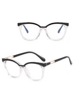 Damskie kocie oczy okulary zerówki do komputera BLUE LIGHT 25144E Czarny transparentny - id: 8759 - marki Stylion - 185965515 Damskie kocie oczy okulary zerówki do komputera BLUE LIGHT 25144E Czarny transparentny ze sklepu Stylion w kategorii Okulary zerówki damskie - zdjęcie 185965515