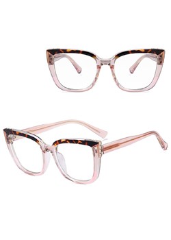 Damskie okulary kocie oczy zerówki do komputera BLUE LIGHT 25146B - id: 8905 - marki Stylion - 185965636 Damskie okulary kocie oczy zerówki do komputera BLUE LIGHT 25146B ze sklepu Stylion w kategorii Okulary zerówki damskie - zdjęcie 185965636
