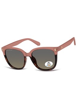 Panterkowo - różowe okulary przeciwsłoneczne kocie z polaryzacją MP190D - id: 9031 - marki Montana - 185965735 Panterkowo - różowe okulary przeciwsłoneczne kocie z polaryzacją MP190D ze sklepu Stylion w kategorii Okulary przeciwsłoneczne damskie - zdjęcie 185965735