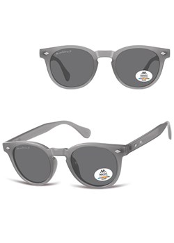 Szare lenonki okulary przeciwsłoneczne z polaryzacją MP191C ze sklepu Stylion w kategorii Okulary przeciwsłoneczne męskie - zdjęcie 185965737