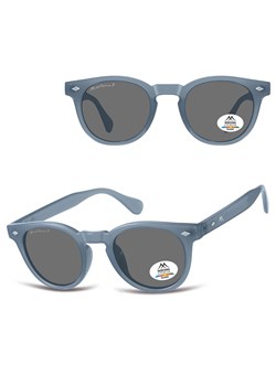 Szaro - niebieskie lenonki okulary przeciwsłoneczne z polaryzacją MP191D ze sklepu Stylion w kategorii Okulary przeciwsłoneczne męskie - zdjęcie 185965738
