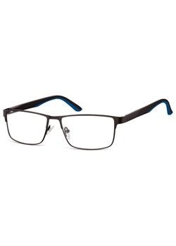 Męskie elastyczne oprawki korekcyjne okulary zerówki 983A czarne/niebieskie - id: 9296 - marki Sunoptic - 185966008 Męskie elastyczne oprawki korekcyjne okulary zerówki 983A czarne/niebieskie ze sklepu Stylion w kategorii Oprawki do okularów męskich - zdjęcie 185966008