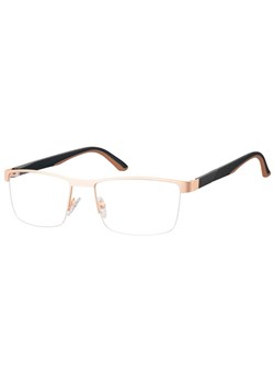 Męskie żyłkowe oprawki korekcyjne okulary zerówki 982E złoty/czarny - id: 9304 - marki Sunoptic - 185966015 Męskie żyłkowe oprawki korekcyjne okulary zerówki 982E złoty/czarny ze sklepu Stylion w kategorii Oprawki do okularów męskich - zdjęcie 185966015