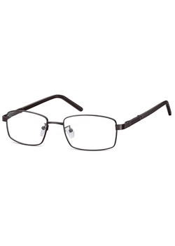 Męskie oprawki korekcyjne zerówki okulary prostokątne metalowe 659A Czarne - id: 9300 - marki Sunoptic - 185966016 Męskie oprawki korekcyjne zerówki okulary prostokątne metalowe 659A Czarne ze sklepu Stylion w kategorii Okulary korekcyjne męskie - zdjęcie 185966016