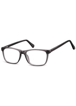Okulary zerówki acetatowe oprawki korekcyjne prostokątne AC399E szary transparentny ze sklepu Stylion w kategorii Oprawki do okularów damskie - zdjęcie 185966096